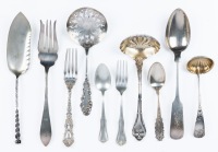 Vintage/Antique Collection of all Sterling Silver Utensils including Imperial Chrysanthemum from Gorham