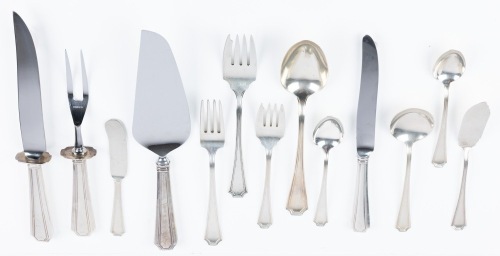 Gorham Sterling Silver: Fairfax Pattern, 65 Pieces, Introduced in 1910