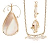 Ladies 14K Yellow Gold Baroque Pearl and Ruby Ring Plus 10K Yellow Gold Pendant Necklace, a 2nd Pendant and Large Mother