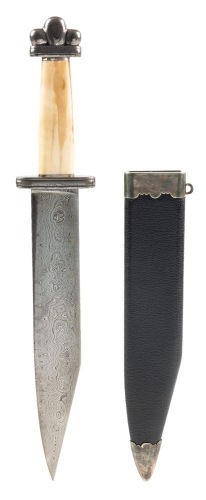 Harold Corby, One of the most Celebrated American Knife Makers with a Career Spanning 50 Years. Magnificent Bowie Knife