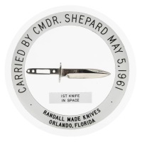 First Knife In Space Carried by Alan Shepard, May 5, 1991