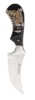 Beauchamp Fixed Blade Hunting or Skinning Knife with 440 C Forged Steel Blade and a Magnificent Rendering of a Tiger in
