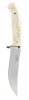 Stephen Mackrell Jr. Hunting Knife with Petrified Mammoth Tusk Scales