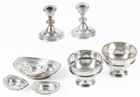 Collection of Sterling Silver Tableware Items