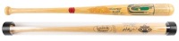 Two Signed Baseball Bats: Official Cooperstown Bat Co. Polo Fields, Willie Mays, Hoyt Wilhelm and Bobby Thompson + Louis