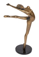 Bob Bennett and Tom Bennett. "Carrie" Large Version, Patinated Bronze (1983)
