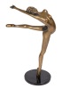 Bob Bennett and Tom Bennett. "Carrie" Large Version, Patinated Bronze (1983)