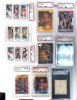 Lot Of Seven Basketball Cards Graded By PSA