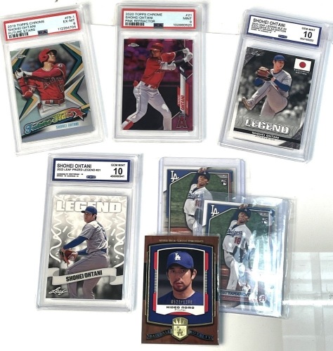Lot Of Four Ohtani Graded Cards