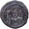 Justinian I. &Atilde;&dagger; 1/2 Follis (11.51 g), 527-565