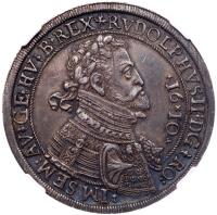 Austria. Rudolf II (1576-1612). Silver Taler, 1610