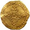 France: Dombes. Gaston d' Orl&Atilde;&copy;ans (1627-1650). Gold Ecu d'or or &Acirc;&frac12; Pistole, 1640 - 2