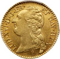France. Louis XVI (1774-1793). Gold Louis d'or au buste nu, 1787-K