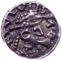 Great Britain. Anglo-Saxon. Wessex, Ine, 688-726. Silver Sceatta. Series "F". c. 690.