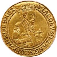 Great Britain. James I (1603-1625). Gold Sovereign of Twenty Shillings, undated