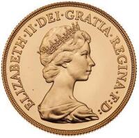 Great Britain. Elizabeth II (1952-2022). Gold 2 Pounds, 1983