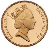 Great Britain. Elizabeth II (1952-2022). Gold Proof Sovereign Three-Coin Collection, 1991