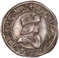 Italian States: Milan. Lodovico XII of France (1500-1512). Silver Teston, undated