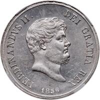 Italian States: Naples & Sicily/Two Sicilies. Ferdinando II (1830-1859). Silver 120 Grana, 1856