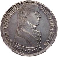 Peru. Fernando VII (1808-1822). Silver Proclamation 8 Reales, 1808
