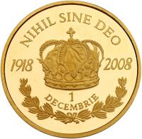 Romania-Republic. Gold 500 Lei, 2008 31.06g