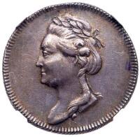 Jetton. 1782. Silver. Inauguration of the Peter the Great Monument in St. Petersburg.