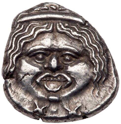 Etruria, Populonia. Silver 20 Asses (8.32 g), 3rd century BC.