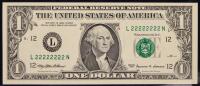 Very Choice New $1 L22222222N