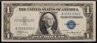 $1 SC from 1935A B33333333C PMG 66 EPQ