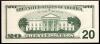 Nine Notes all Gem to Superb Gem Unc $20 FRNs BB55555550F to BB5555559F - 10