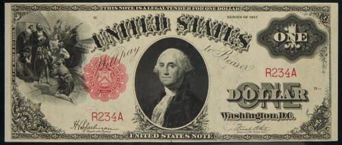 $1 1917 LT serial #R234A