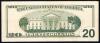 $20 1999 FRN #BG23456789G - 2