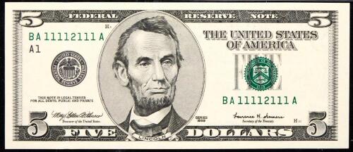Twelve Special Serial Numbered Notes