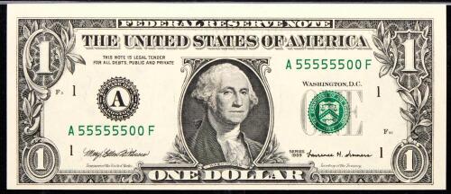 High grade group of Binary S/N notes
