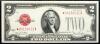 Three $2 1928G Legal Tender Stars - 5