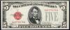 WITHDRAWN - Six high grade $5 1928 era Legal Tenders - 7