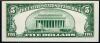 WITHDRAWN - Six high grade $5 1928 era Legal Tenders - 8