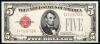 WITHDRAWN - Six high grade $5 1928 era Legal Tenders - 11