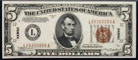 Pair of $5 and $10 FRNs with the HAWAII overprint