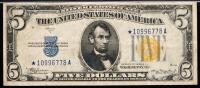 Three piece North Africa Star Note Set