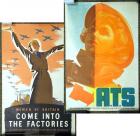 World War II - Two Original, Vintage British Posters