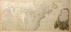 Antique Map. "A New Map of North America, with the West India Islands, divided1783, etc, etc"