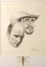 Robert Duvall - Original Pencil and Charcoal Portrait by Nicholas Volpe
