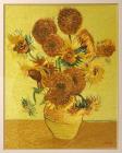 Needlepoint of Van Gogh's 'Sunflowers'