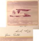 NASA Pilots, Jere Cobb & Roger Zwieg Autographs