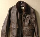 Apollo Program, c1965, Brown Leather Flight Jacket