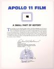 Apollo 11, 1969, Flown Lunar Surface Camera Film