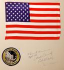 Apollo 12, 1969, FLOWN Lunar Surface Large US Flag