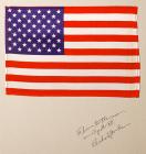 Apollo 12, 1969, FLOWN Lunar Surface Large US Flag