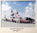 Apollo 12, 1969, "Astronauts & Their Corvettes" Presentation Board